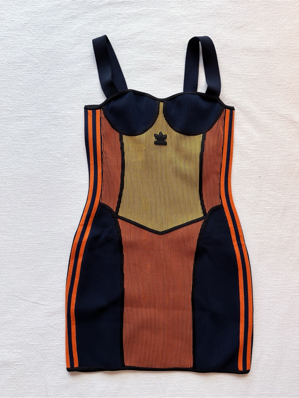 Paolina Russo x Adidas Knit Corset Dress, Medium, NWT